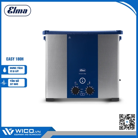 Bể Rửa Siêu Âm Elma Có Gia Nhiệt Easy 180H | 17.8 Lít