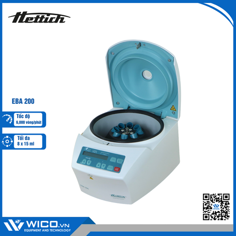 Máy ly tâm Hettich Đức EBA-200