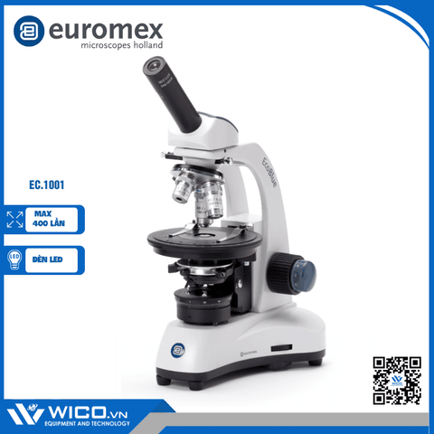 Kính hiển vi sinh học Euromex EC.1001 | Độ phóng đại 400X
