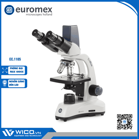 Kính hiển vi tích hợp Camera Euromex EC.1105 | Độ phóng đại 1000X