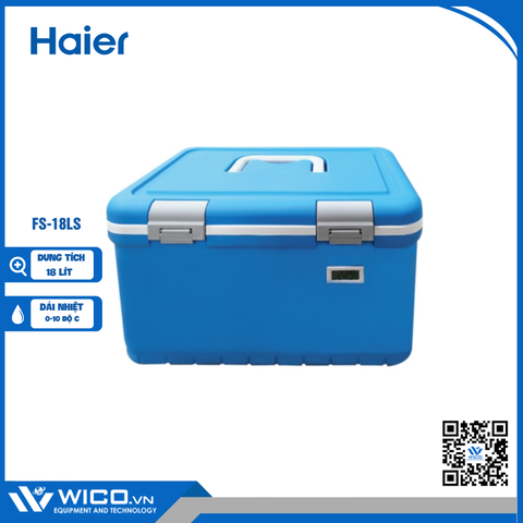 Hộp Bảo Quản/ Phích Lạnh Vận Chuyển Vacxin Haier FS-18LS | 18 Lít