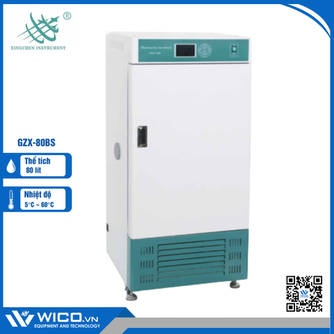 Tủ Ấm Lạnh Chiếu Sáng 3 Mặt Xingchen Trung Quốc GZX-80BS