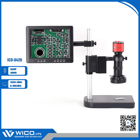 Kính Hiển Vi Điện Tử Wico ICO-0420 | 16MP HD - Cổng HDMI