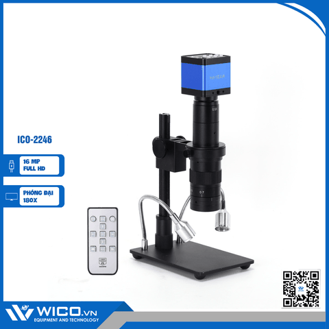Kính Hiển Vi ICO-2246 Thương Hiệu WICO | Camera 16MP - Lens 180X