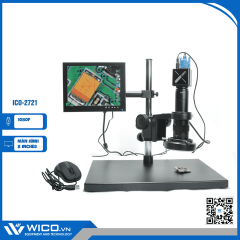 Kính Hiển Vi Điện Tử WICO ICO-2721 | 1080P Full HD - Cổng VGA