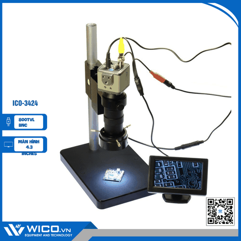 Kính Hiển Vi Điện Tử WICO ICO-3424 | 800 TVL BNC