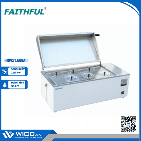 Bể Cách Thuỷ Faithful HHW 21.600AII | 36 Lít