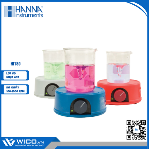 Máy Khuấy Từ Thân Bằng Nhựa HI180 - Hanna