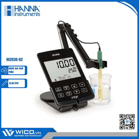 Edge Đa Chỉ Tiêu - Máy Đo EC/TDS/NaCl/Nhiệt Độ HANNA HI2030-02