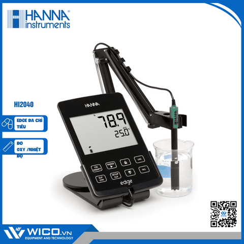Edge Đa Chỉ Tiêu - Máy Đo Oxy Hòa Tan/Nhiệt Độ Hãng HANNA HI2040