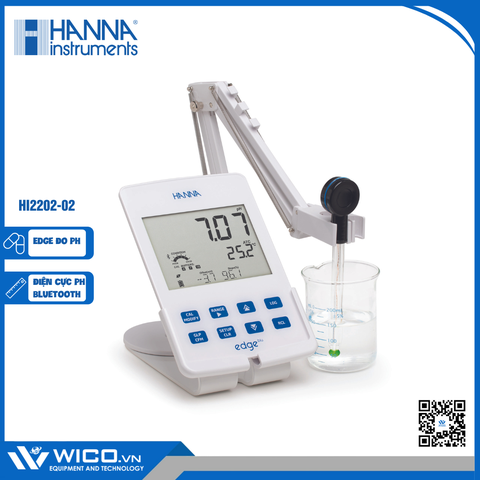 Máy Đo pH Và Điện Cực pH Bluetooth® HI2202-02