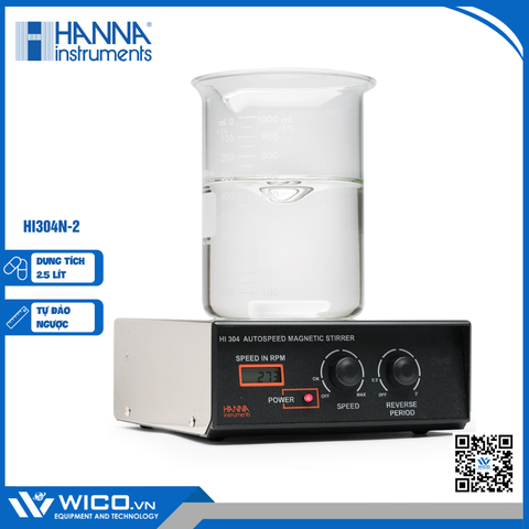 Máy Khuấy Từ Tự Đảo Ngược Có Màn Hình (2.5L) HI304N-2