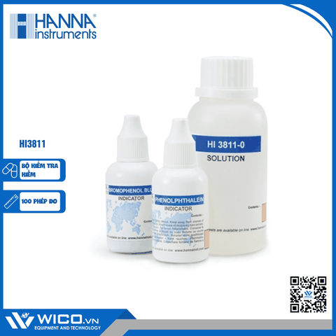 Bộ Kiểm Tra Kiềm (100 lần đo) HI3811