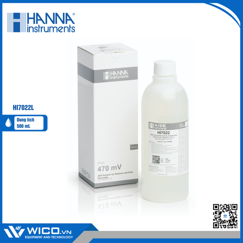 Dung Dịch Hiệu Chuẩn ORP 470 mV, 500 mL HI7022L