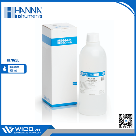 Dung Dịch TISAB Cho Điện Cực Floride, Chai 500mL HI7023L