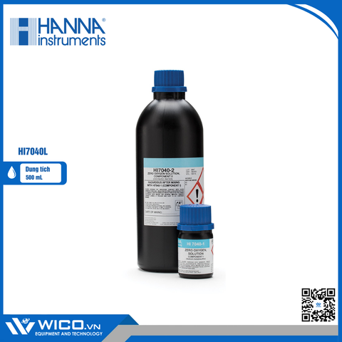 Dung dịch hiệu chuẩn oxy zero, 500mL HI7040L