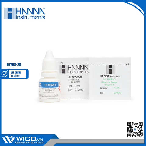 Thuốc Thử Silica Thang Thấp HI705-25