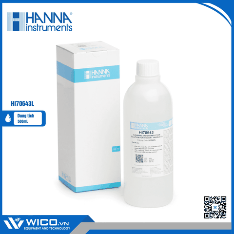 Dung Dịch Rửa Điện Cực Sau Khi Đo Sữa Chua HI70643L
