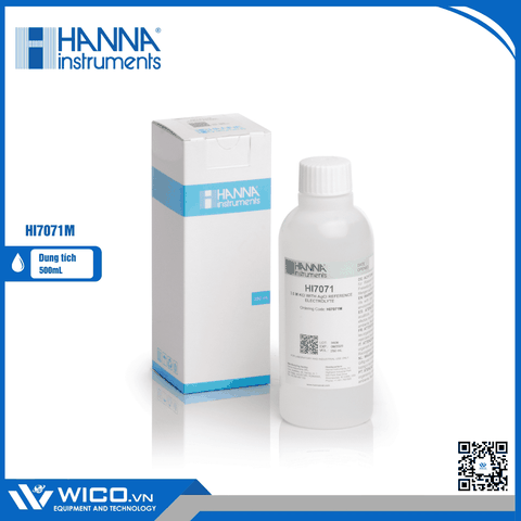 Dung Dịch Châm Điện Cực pH Mối Nối Đơn HI7071M