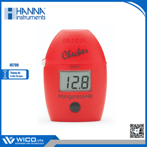 Máy Đo Mangan Thang Cao Trong Nước Sạch HI709