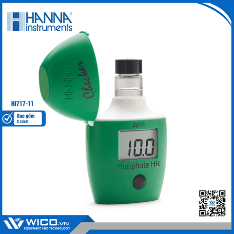Dung Dịch Kiểm Tra Máy Đo Photphat Thang Cao HI717 Hanna HI717-11