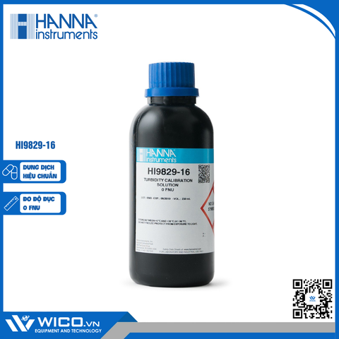 Dung Dịch Hiệu Chuẩn Độ Đục 0 FNU (230mL) HI9829-16