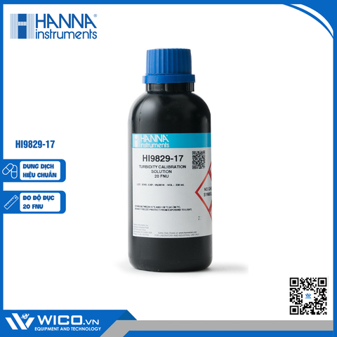 Dung Dịch Hiệu Chuẩn Độ Đục 20 FNU (230mL) HI9829-17