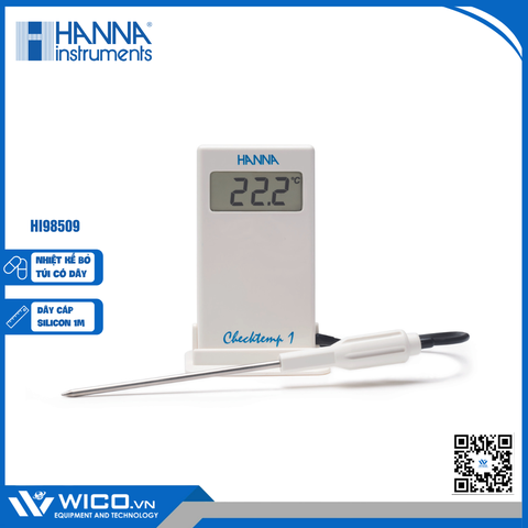 Nhiệt Kế Bỏ Túi Checktemp1 Có Dây HI98509