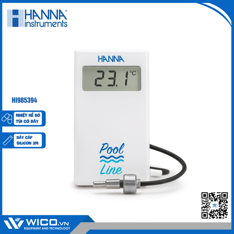 Nhiệt Kế Bỏ Túi Có Dây Nhúng Chìm Cho Hồ Bơi HI985394
