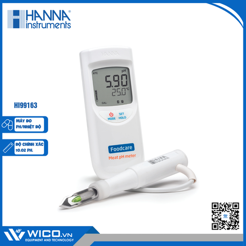 Máy Đo pH/Nhiệt Độ Trong Thịt HI99163