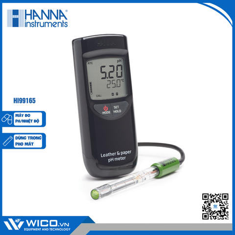 Máy Đo pH/Nhiệt Độ Trong Pho Mát Hanna HI99165