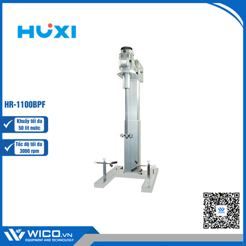 Máy Khuấy Phân Tán 3000 vòng/phút Huxi HR-1100BPF | 50 lít