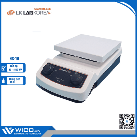 Máy khuấy từ gia nhiệt 10 Lít (nước) LK Lab Korea HS-10