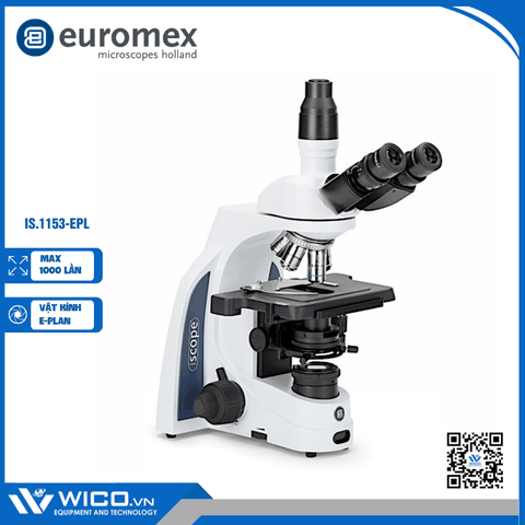 Kính Hiển Vi 3 Mắt Euromex IS.1153-EPL | 1000 lần