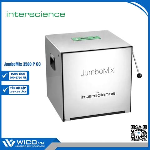 Máy Dập Mẫu Vi Sinh Interscience JumboMix 3500 P CC | 200-3750ml