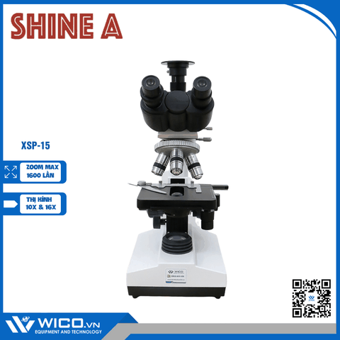 Kính Hiển Vi Sinh Học 3 Mắt Trung Quốc XSP-15 |1600X