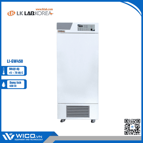 Tủ môi trường/Tủ sinh trưởng 450 lít LK Lab Korea LI-GW450