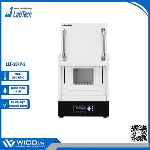 Lò Nung Cửa Trượt 1150 Độ C Labtech Hàn Quốc LEF-304P-2 | 4 Lít