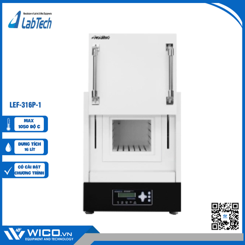 Lò Nung Cửa Trượt 1050 độ C Labtech Hàn Quốc LEF-316P-1 | 16 Lít