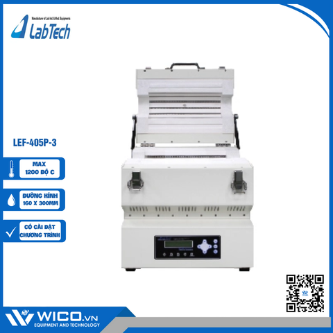 Lò Nung Ống 1200 Độ C Labtech Hàn Quốc LEF-405P-3 | Ø 160 x 300mm
