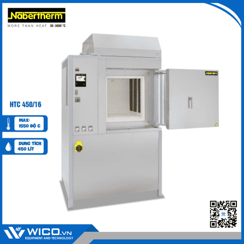 Lò Nung Nhiệt Độ Cao Nabertherm 1550 Độ HTC 450/16
