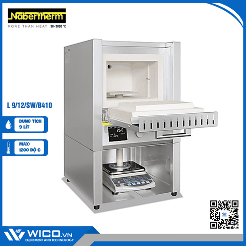Lò Nung Có Cân Liên Tục Nabertherm - Đức L 9/12/SW/B410