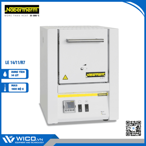 Lò Nung Giá Rẻ 1100 Độ C Nabertherm - Đức LE 14/11/B410 | 14 Lít