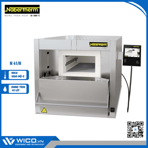 Lò Nung Ủ Thép 1280 Độ C Nabertherm N41/H/B500