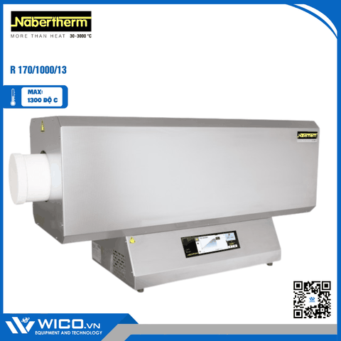 Lò Nung Nhiệt Ống Nabertherm 1300 Độ R 170/1000/13