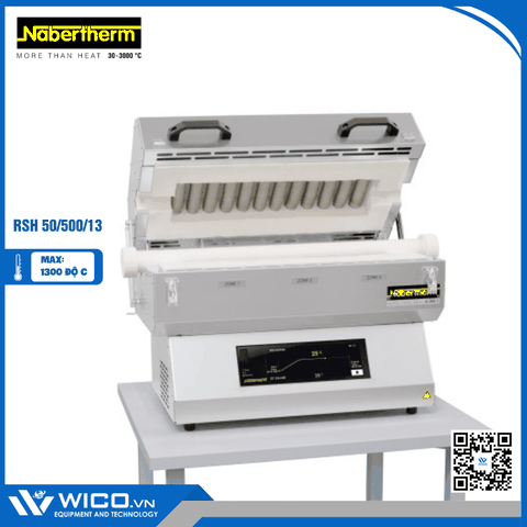 Lò Nung Ống Ngang 1300 Độ Nabertherm RSH 50/500/13/B510