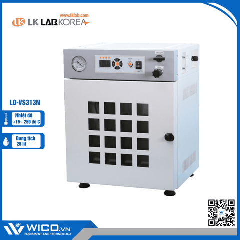 Tủ sấy chân không 28 lít LK Lab Korea LO-VS313N