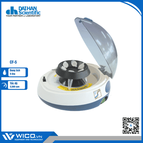 Máy Ly Tâm Spindown 5.500 Vòng/ Phút Daihan CF-5
