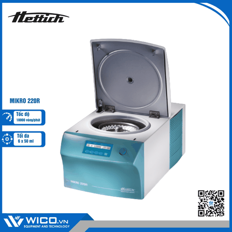 Máy ly tâm Hettich Đức Mikro 220R