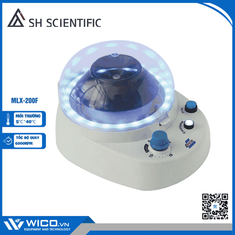 Máy Ly Tâm Mini SH Scientific Hàn Quốc MLX-200F | Tốc độ 6000 / 9200rpm
